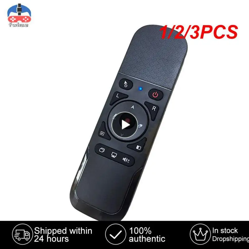 

1/2/3PCS 2.4GHz USB Wireless Presenter with Air Mouse Function For Powerpoint Presentation Remote Control Red Light Pointer PPT
