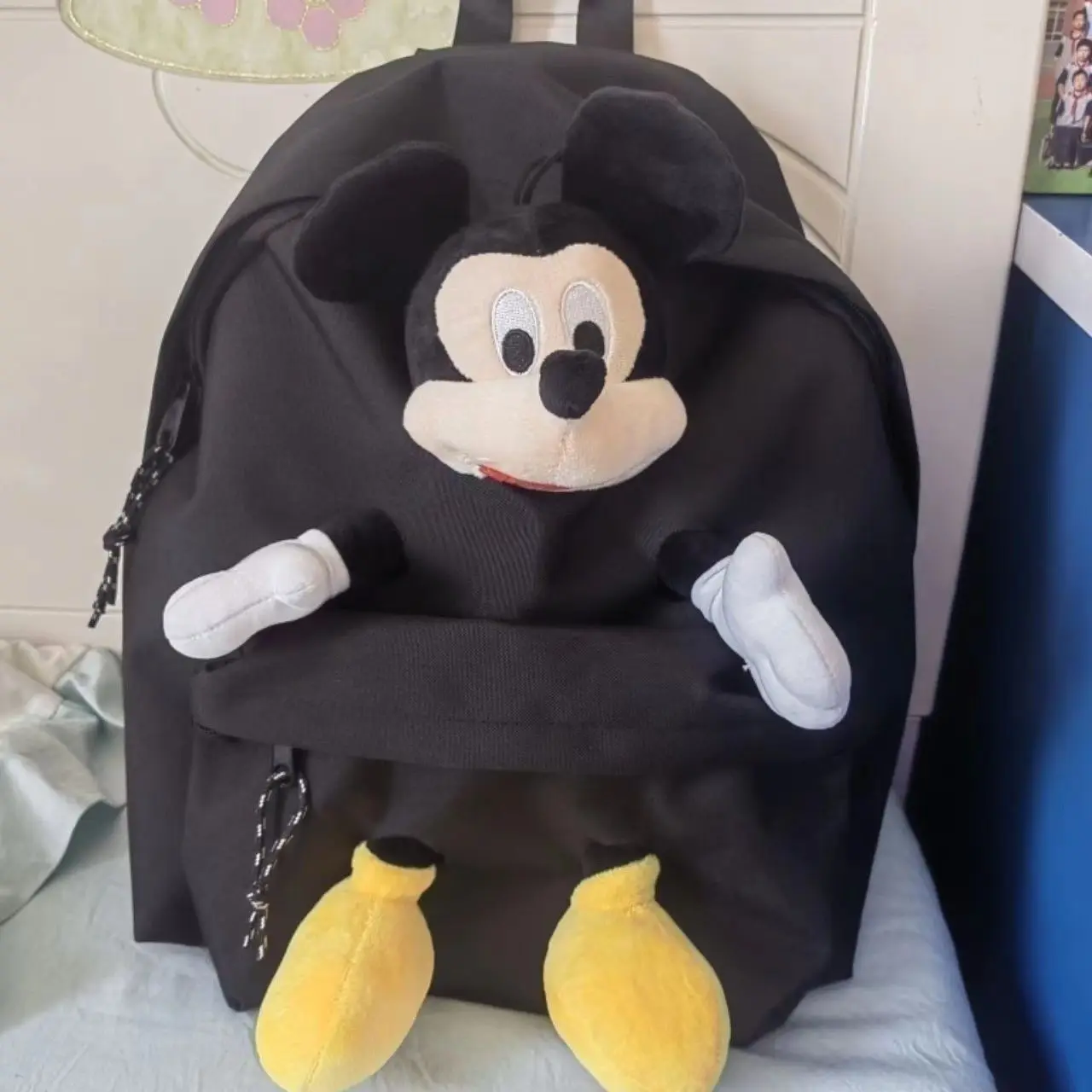 Disney Plush Doll Mickey Mouse Large Capacity Backpack Anime Cartoon Shoulders Bag Street Schoolbag Fashion Children's Bags
Disney Plush Doll Mickey Mouse Large Capacity Backpack Anime Cartoon Shoulders Bag Street Schoolbag Fashion Children's Bags