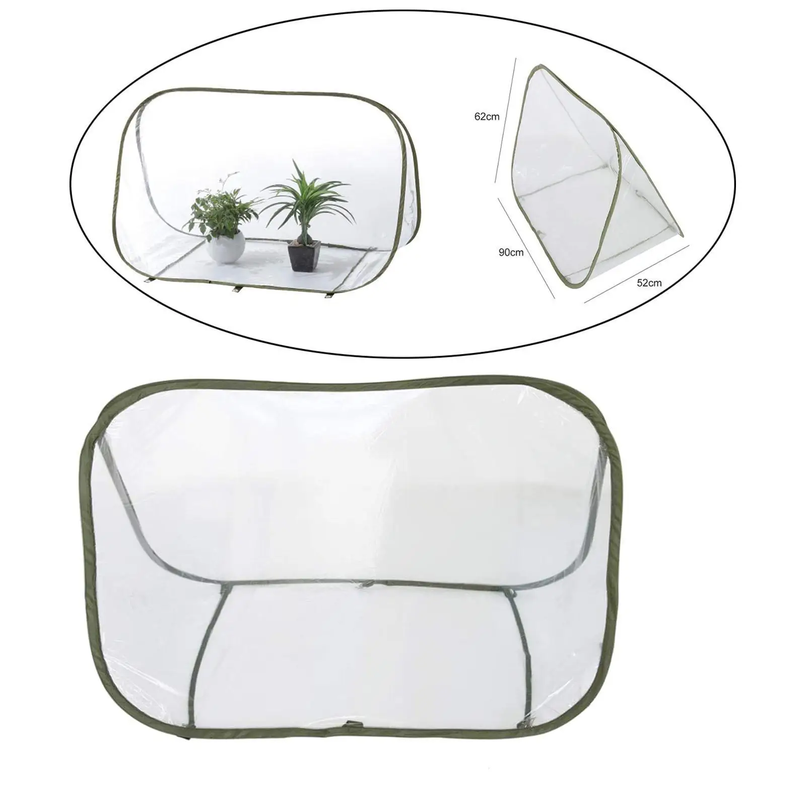 Mini Garden Greenhouse Durable Portable Easy to Use Folding Clear Flowers House for Yard Indoor Vegetable Greenhouse Back Porch
Mini Garden Greenhouse Durable Portable Easy to Use Folding Clear Flowers House for Yard Indoor Vegetable Greenhouse Back Porch