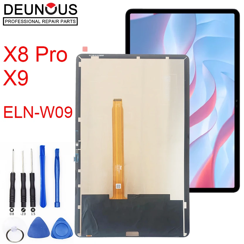 

Nwe AAA+ For Huawei Honor Pad X8 Pro X9 11.5" ELN-W09 LCD Display Touch Screen Digitizer Glass Assembly Repair Parts
