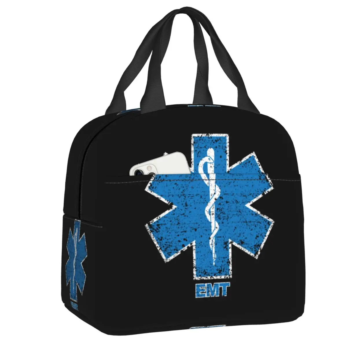 Emt Star Of Life Lunch Box Waterproof Warm Cooler Thermal Food Insulated Lunch Bag for Women Kids School Work Picnic Tote Bags
Emt Star Of Life Lunch Box Waterproof Warm Cooler Thermal Food Insulated Lunch Bag for Women Kids School Work Picnic Tote Bags