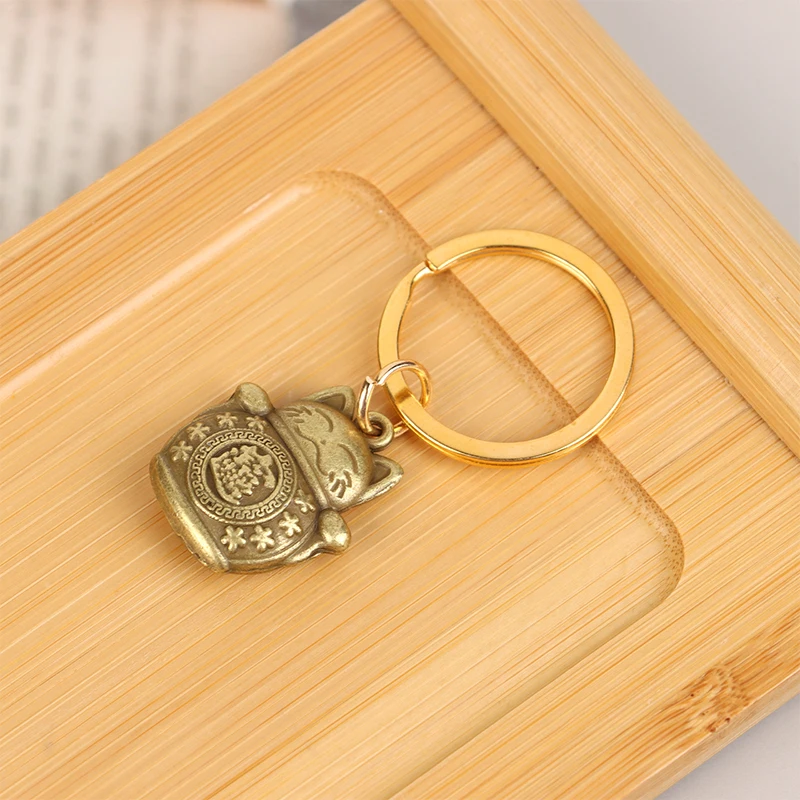 Car Ornament Lovely Lucky Cat Vintage Keychain Fashion Pendant DIY Decorative Accessories Lucky Key Rings
Car Ornament Lovely Lucky Cat Vintage Keychain Fashion Pendant DIY Decorative Accessories Lucky Key Rings