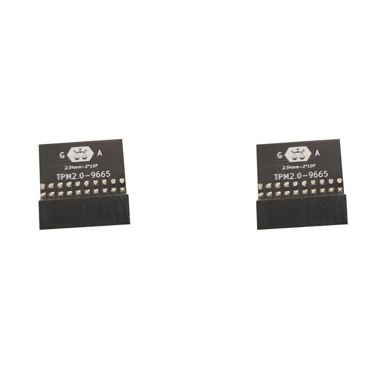 

2X LPC 20Pin Protection Module for ASUS TPM-L R2.0/Gigabyte GC-TPM2.0 Compatible Trust Platform Module 20-Pin 20-1 L2P7