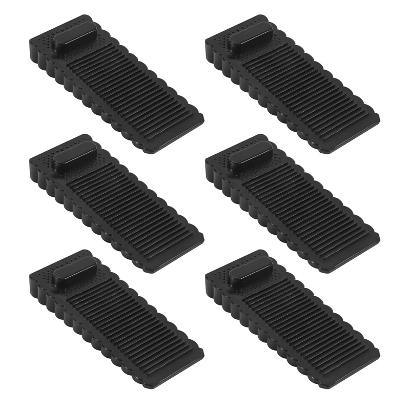 New 6 Pack Door Stopper Rubber Wedge - Sturdy And Stackable Door Stoppers - Slip-Resistant Rubber Door Stop Works On All
New 6 Pack Door Stopper Rubber Wedge - Sturdy And Stackable Door Stoppers - Slip-Resistant Rubber Door Stop Works On All