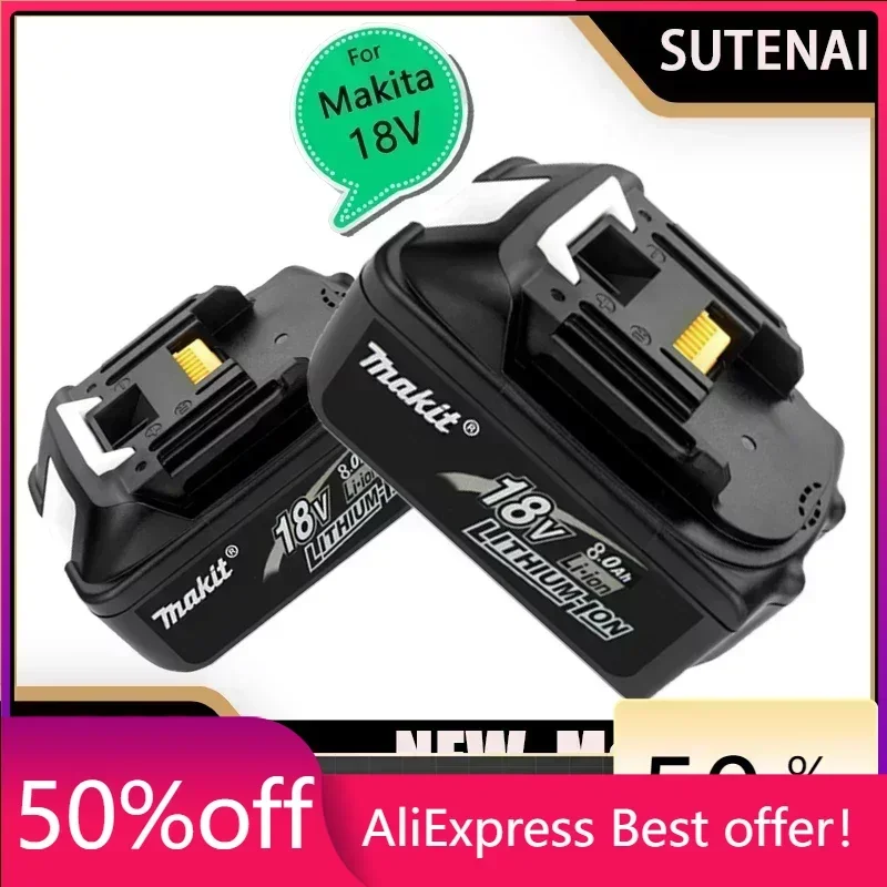 100% Original Makita 18V 8000MAh Rechargeable Power Tools Makita Battery Li-ion Replacement LXT BL1860B BL1860 BL1850
100% Original Makita 18V 8000MAh Rechargeable Power Tools Makita Battery Li-ion Replacement LXT BL1860B BL1860 BL1850