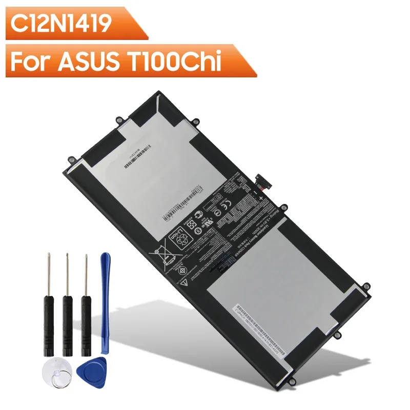 Original Replacement Battery C12N1419 For ASUS T100Chi T100 Chi Rechargeable Battery 7660mAh
Original Replacement Battery C12N1419 For ASUS T100Chi T100 Chi Rechargeable Battery 7660mAh