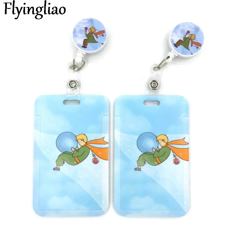 Lovely Little Prince Cute Card Cover Clip Lanyard Retractable Student Nurse Badge Reel Clip Cartoon ID Card Badge Holder
Lovely Little Prince Cute Card Cover Clip Lanyard Retractable Student Nurse Badge Reel Clip Cartoon ID Card Badge Holder