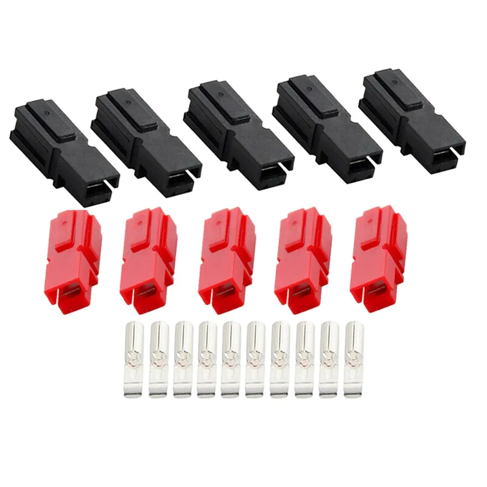 5 Pairs Black Connector 30A Amp 600V Power Marine Connector Pole Red Black Red Connector Terminal Car Accessories
5 Pairs Black Connector 30A Amp 600V Power Marine Connector Pole Red Black Red Connector Terminal Car Accessories