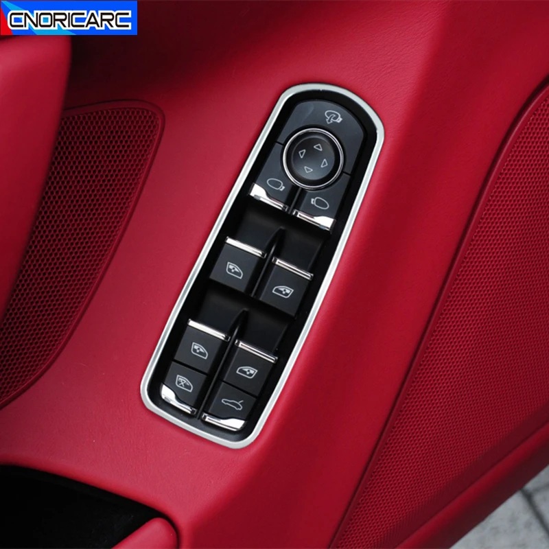 Window Glass Lift Button Frame For Porsche Panamera 2010-16 Door Armrest Panel Cover Trim Aluminum Alloy Sticker Car Accessories
Window Glass Lift Button Frame For Porsche Panamera 2010-16 Door Armrest Panel Cover Trim Aluminum Alloy Sticker Car Accessories