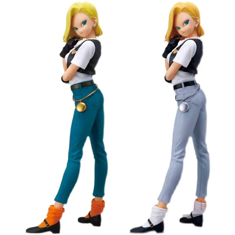 Dragon Ball Z Figure No. 18 Lazuli Android 18 Anime PVC Action Figure Toy Game Statue Collectible Modle Doll Figma Gift
Dragon Ball Z Figure No. 18 Lazuli Android 18 Anime PVC Action Figure Toy Game Statue Collectible Modle Doll Figma Gift