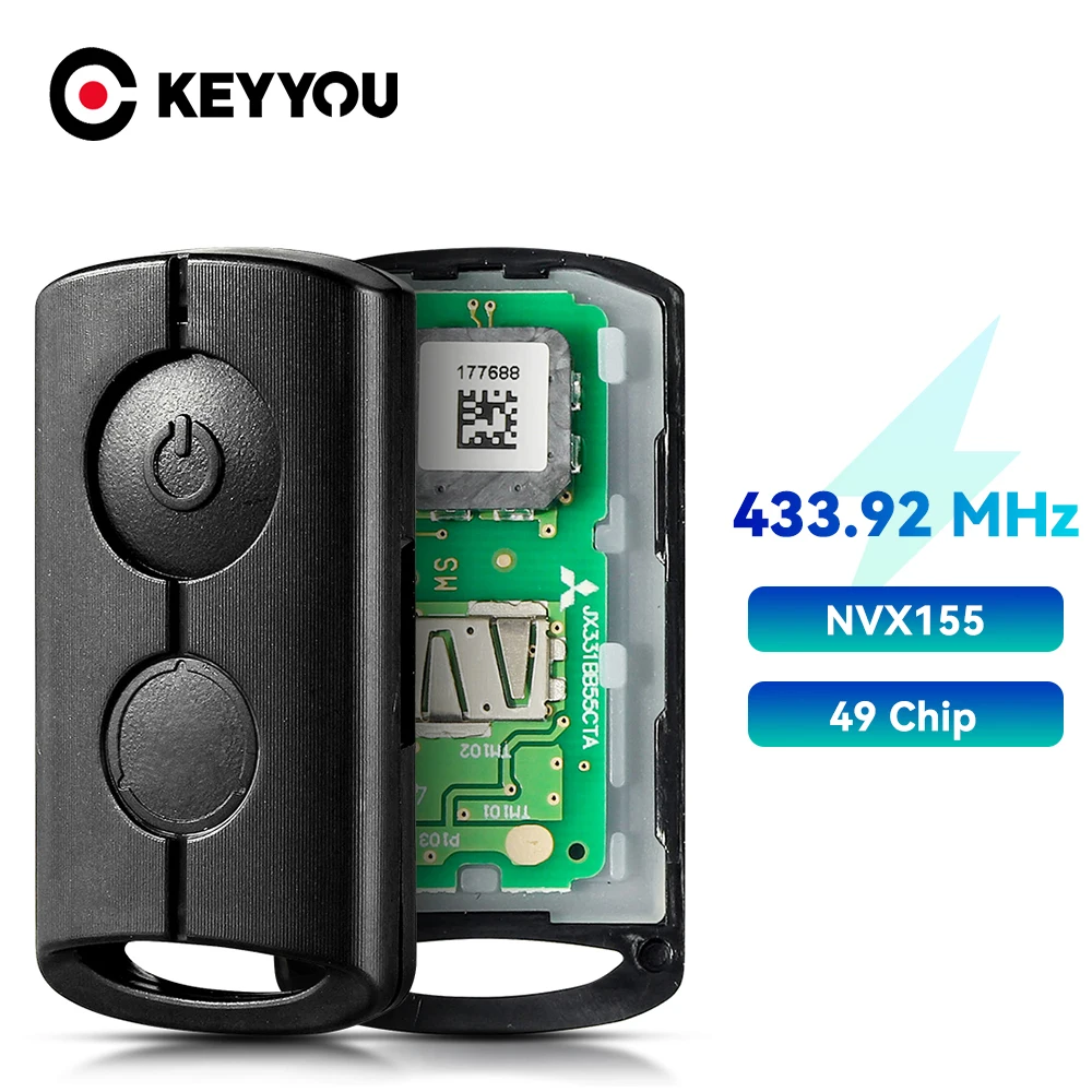 KEYYOU 433.92MHz Motorcycle Remote Control Key For YAMAHA XMAX XMAX300 NVX NVX155 AEROX JAUNS QBIX ID49 Chip Original
KEYYOU 433.92MHz Motorcycle Remote Control Key For YAMAHA XMAX XMAX300 NVX NVX155 AEROX JAUNS QBIX ID49 Chip Original