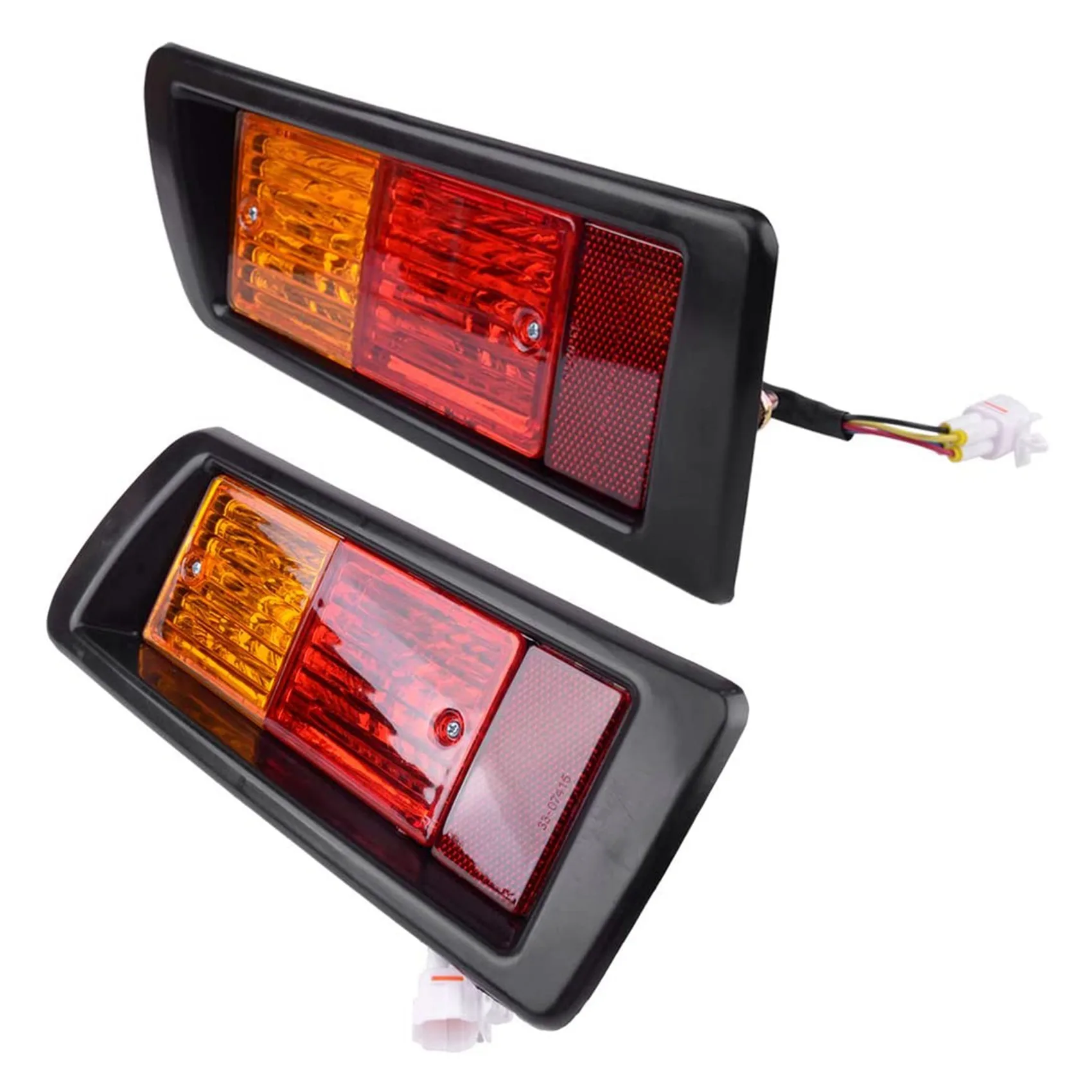 1 Pair Tail Bumper Rear Fog Lights Lamp 81550-60440 81550-60520 Fit for Land Cruiser Prado FJ90/95 1996 -2002
1 Pair Tail Bumper Rear Fog Lights Lamp 81550-60440 81550-60520 Fit for Land Cruiser Prado FJ90/95 1996 -2002