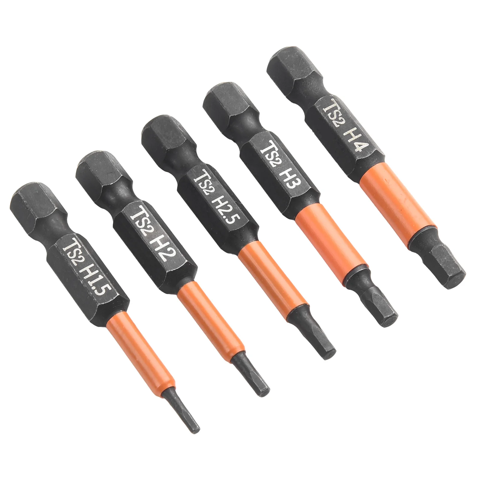 

9pcs Hex Head Screwdriver Bit Quick Change Impact Driver Magnetic Screwdriver Drill Bits H1.5H2.0 H2.5 H3 H4 H5 H6 H8 H10