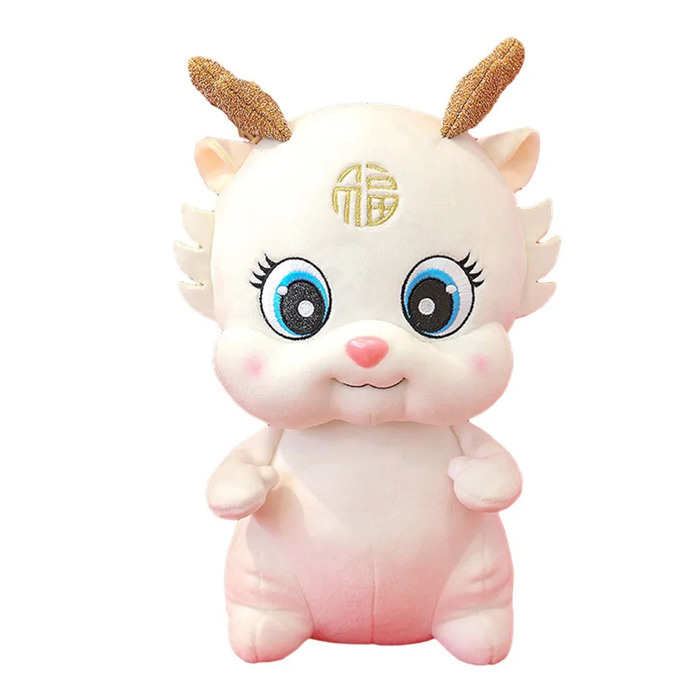 New Year Dragon Mascot Plush Toy Cute White Dragon Design Safe and Gentle for Kids Ideal Size for Hugging and Displaying
New Year Dragon Mascot Plush Toy Cute White Dragon Design Safe and Gentle for Kids Ideal Size for Hugging and Displaying
