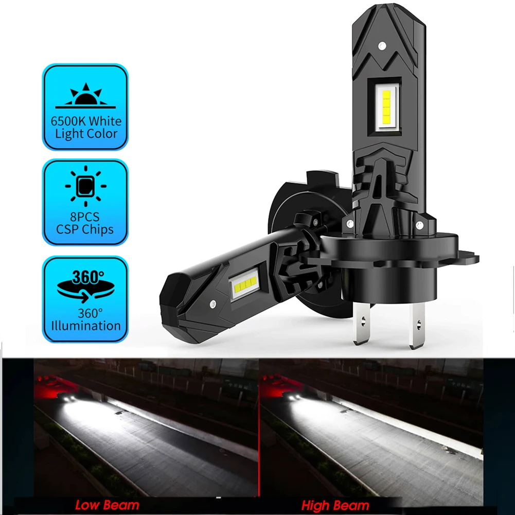 2PCS H7 LED Headlight Bulbs 6500K 50W 16000LM 10-16V Conversion Kit Auto M2-Led Headlamp Car Fog Light Lamp
2PCS H7 LED Headlight Bulbs 6500K 50W 16000LM 10-16V Conversion Kit Auto M2-Led Headlamp Car Fog Light Lamp