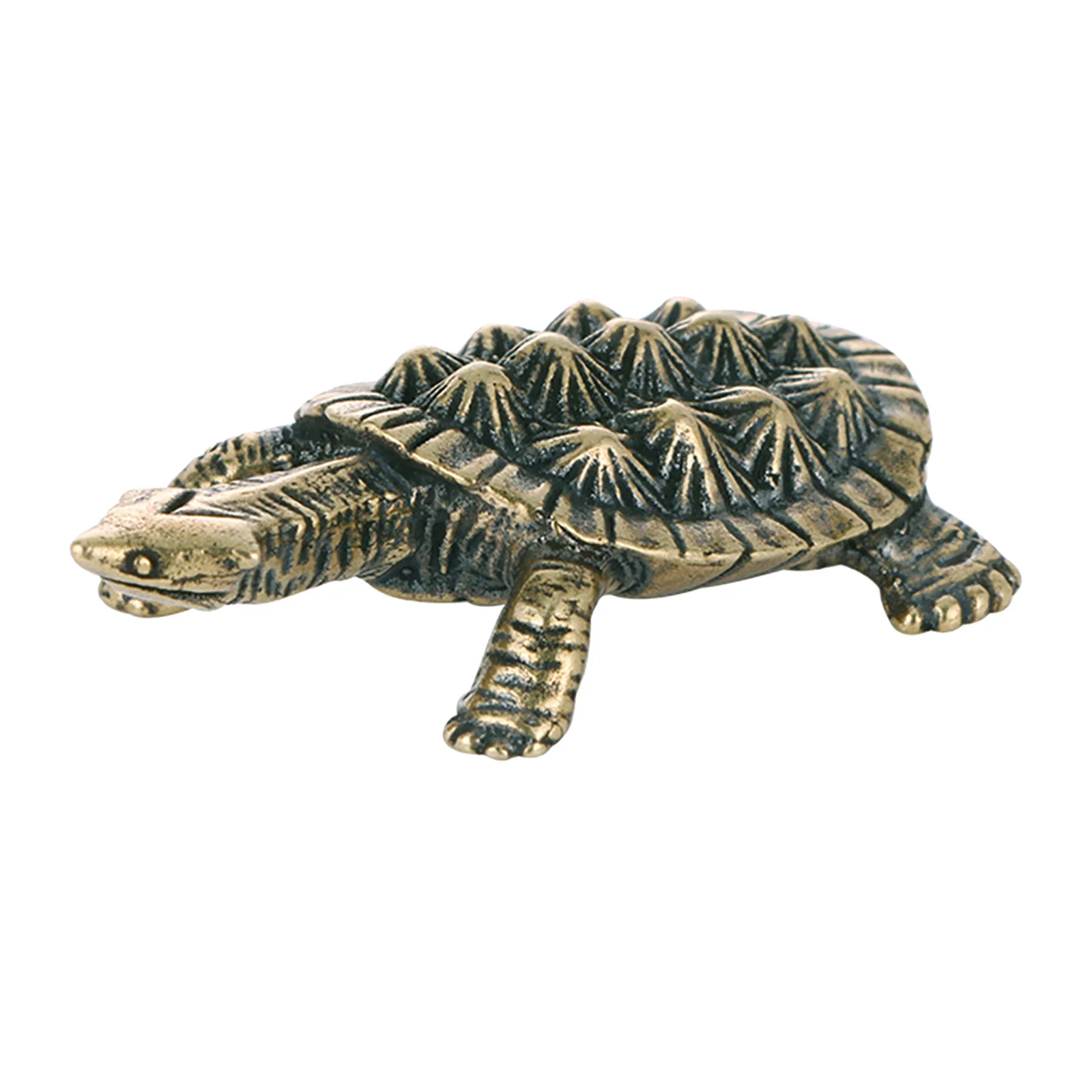 Antique Solid Copper Turtle Sculpture Ornaments Longevity Turtle Brass Animal Statue Home Office Desk Decorative Toy Craft Gift
Antique Solid Copper Turtle Sculpture Ornaments Longevity Turtle Brass Animal Statue Home Office Desk Decorative Toy Craft Gift