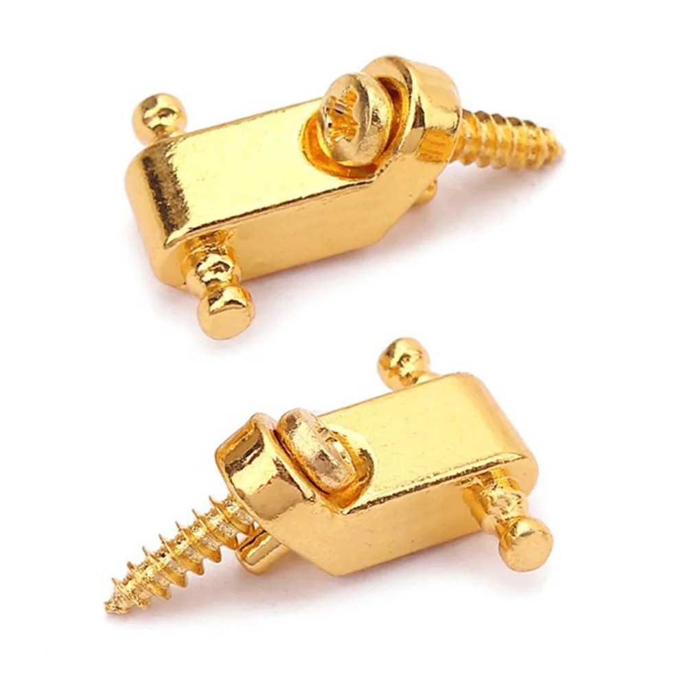 2 Sets Roller Style String Retainers Tree for Electric Guitar Mounting Tree (Golden)
2 Sets Roller Style String Retainers Tree for Electric Guitar Mounting Tree (Golden)