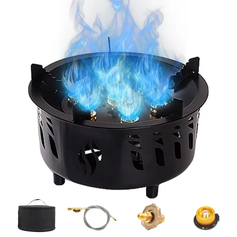 20000W Camping Gas Burner 7-Core Strong Fire Power Portable Cassette Stove Carrying Bag Outdoor Camping Hiking fishing Supplies
20000W Camping Gas Burner 7-Core Strong Fire Power Portable Cassette Stove Carrying Bag Outdoor Camping Hiking fishing Supplies