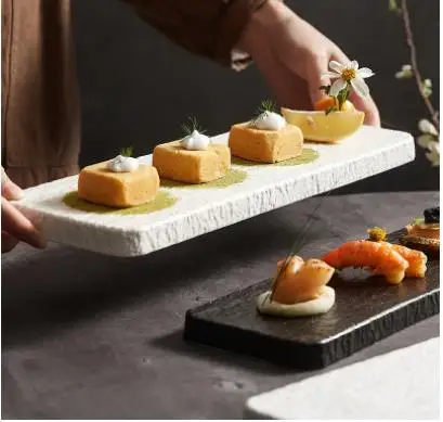Ceramic Dinner Plate Rectangular Solid Color Tableware Cooking Dish Sushi Dish Restaurant Steak Plates Snack Bread Desserts Tray
Ceramic Dinner Plate Rectangular Solid Color Tableware Cooking Dish Sushi Dish Restaurant Steak Plates Snack Bread Desserts Tray