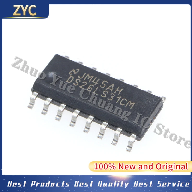 10 шт./лот DS26LS31CM/NOPB DS26LS31CMX mark DS26LS31CM Quad Driver SOP16 100% Новый оригинальный IC чип
10 шт./лот DS26LS31CM/NOPB DS26LS31CMX mark DS26LS31CM Quad Driver SOP16 100% Новый оригинальный IC чип