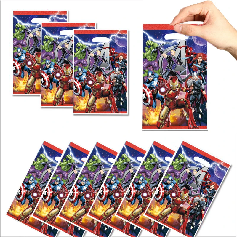 Disney The Avengers Baby Shower Party Favor Spiderman Iron Captain America Hulk Candy Bag Handle Gift Bags Kids Birthday Decor
Disney The Avengers Baby Shower Party Favor Spiderman Iron Captain America Hulk Candy Bag Handle Gift Bags Kids Birthday Decor