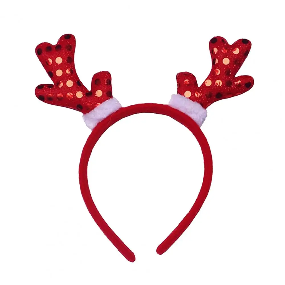 

Snowman Headband Festive Fashionable Christmas Headbands for Women Girls Classic Deer Antler Santa Shape Hair Hoop for Xmas