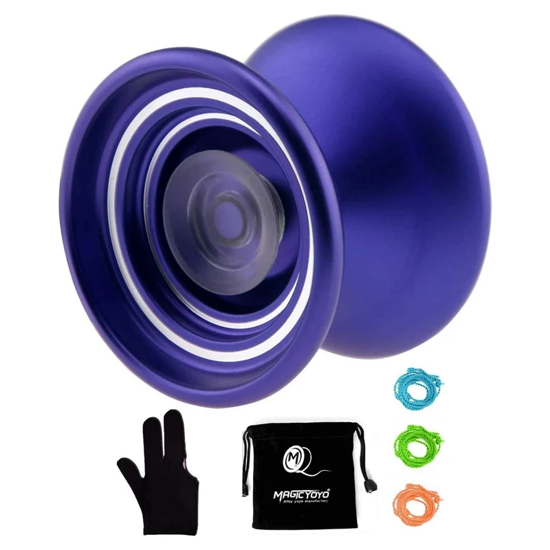 MAGICYOYO Responsive Metal YOYO Professional Yoyo K7 For Beginners Kids With 3 Strings Gifts+Bag+Glove
MAGICYOYO Responsive Metal YOYO Professional Yoyo K7 For Beginners Kids With 3 Strings Gifts+Bag+Glove