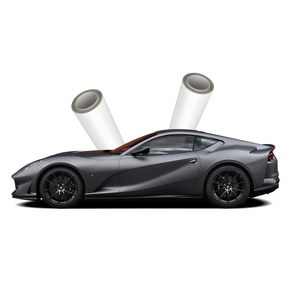 HOHOFILM 152cmx800cm PPF Clear Matte Car Paint Protection Film Car Auto Coating Vinyl Adhesive Film TPH Self-Repair Clear Bra
HOHOFILM 152cmx800cm PPF Clear Matte Car Paint Protection Film Car Auto Coating Vinyl Adhesive Film TPH Self-Repair Clear Bra
