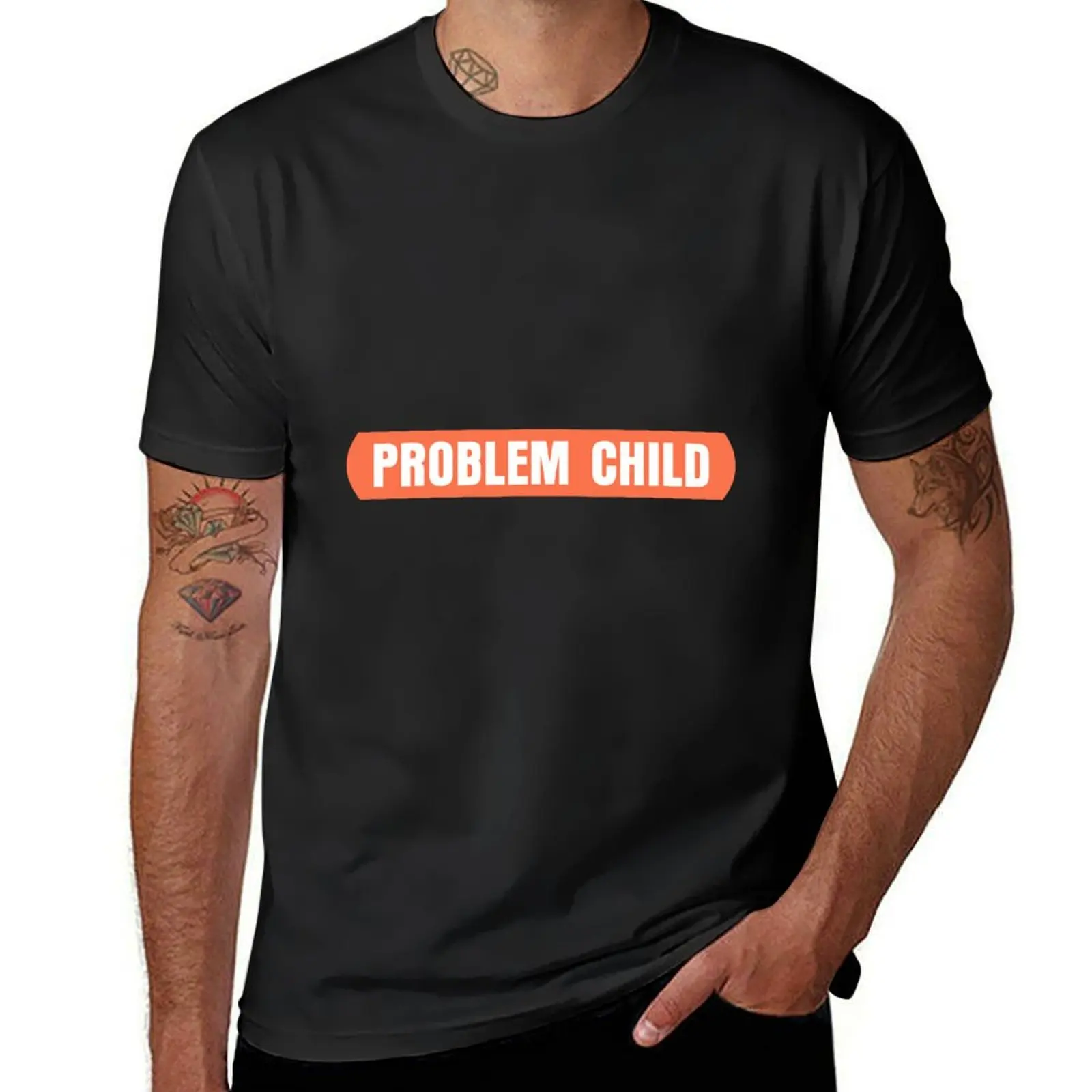 

JAKE PAUL X DAZN X CONTENDERS OFFICIAL JAKE PAUL ‘PROBLEM CHILD’ T-Shirt oversized new edition plain black t shirts men