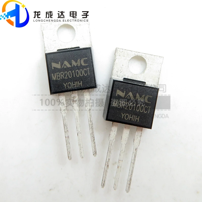 

30pcs original new MBR20100CT MBR20100 20100CT Schottky diode 20A 100V TO-220