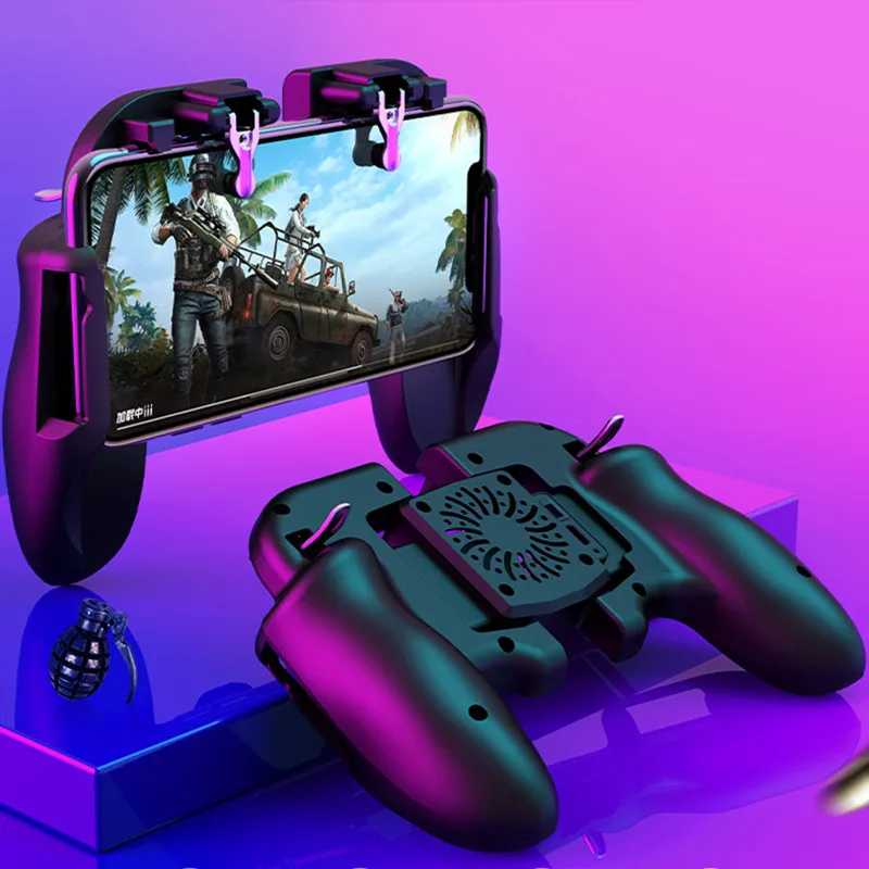 H6 многофункциональная Мобильная игровая ручка с охлаждающим вентилятором для геймпада PUBG, триггерный контроллер для Android, IPhone, игровые аксессуары
H6 многофункциональная Мобильная игровая ручка с охлаждающим вентилятором для геймпада PUBG, триггерный контроллер для Android, IPhone, игровые аксессуары
