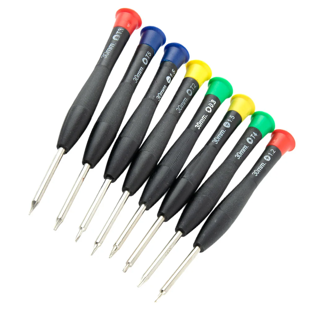 Tool Screwdriver Set Precision PH000 Practical Repair Tool SL1.5 Screwdriver Tool T3 T4 T5 118*122*20mm 8pcs/set
Tool Screwdriver Set Precision PH000 Practical Repair Tool SL1.5 Screwdriver Tool T3 T4 T5 118*122*20mm 8pcs/set