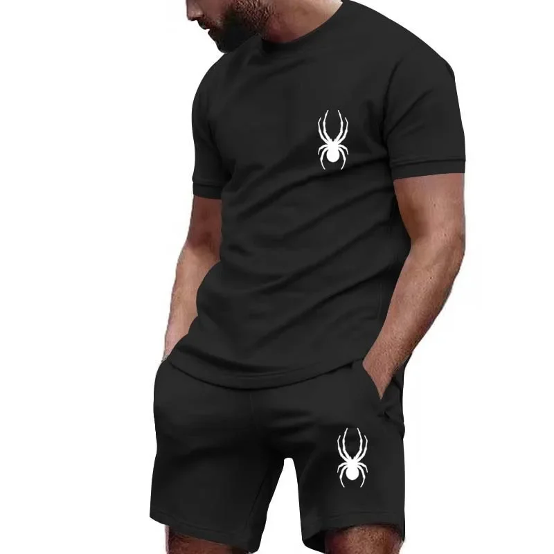 2024 New Men's Sportswear Fitness Set Running Suit Casual T-shirt+shorts Set Breathable Jogging Sportswear 2-piece Set For Men
2024 New Men's Sportswear Fitness Set Running Suit Casual T-shirt+shorts Set Breathable Jogging Sportswear 2-piece Set For Men