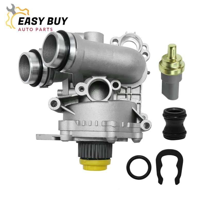 06H121026AE 06H121026AB 06H121026T OEM Water Pump with Thermostat Assembly Fits For VW Jetta Passat AUDI Q5 TT 1.8T 2.0T
06H121026AE 06H121026AB 06H121026T OEM Water Pump with Thermostat Assembly Fits For VW Jetta Passat AUDI Q5 TT 1.8T 2.0T