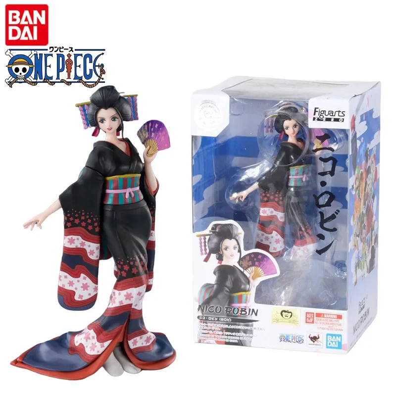 

Bandai Genuine ONE PIECE Anime Figure Figuarts ZERO Nico·Robin Wano Country Action Toys for Boys Girls Gift Collectible Model