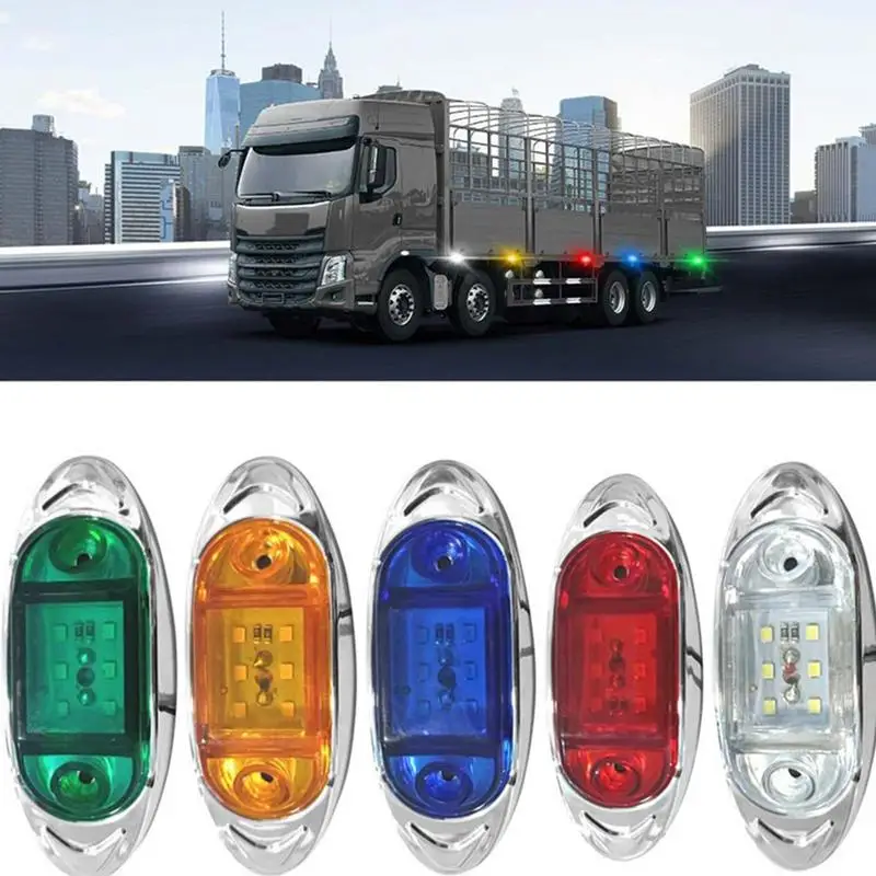6 LED Lamp Beads Waterproof Side Marker Trailer Signal Width Light For Auto Vehicle Anti-Collision Warning Light For Trucks Bus
6 LED Lamp Beads Waterproof Side Marker Trailer Signal Width Light For Auto Vehicle Anti-Collision Warning Light For Trucks Bus