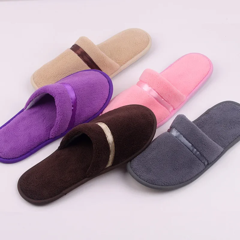 Hotel Slippers Non-slip Coral Fleece Slippers Sweat-absorbent Warm Slippers Home Guest Shoes Men Business Travel Passenger Shoes
Hotel Slippers Non-slip Coral Fleece Slippers Sweat-absorbent Warm Slippers Home Guest Shoes Men Business Travel Passenger Shoes