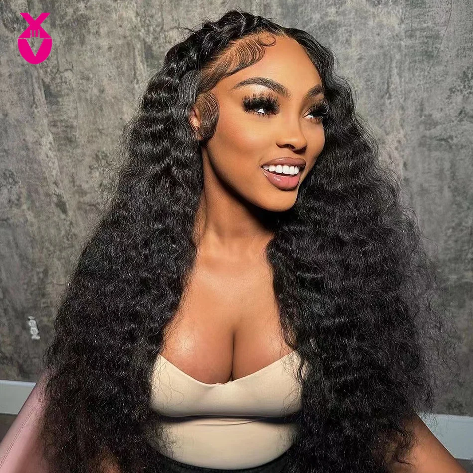 HD Transparent Curly Lace Front Human Hair Wigs 13x4 Full Lace Frontal Wigs Remy Jerry Curly Human Hair Wig For Black Women
HD Transparent Curly Lace Front Human Hair Wigs 13x4 Full Lace Frontal Wigs Remy Jerry Curly Human Hair Wig For Black Women