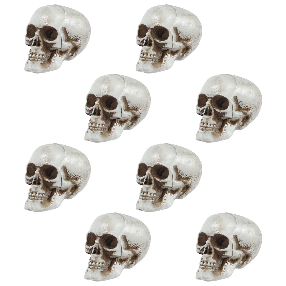 

Mini Halloween Scary Props Small Skulls Tiny Skull Model Fake Skull Decor for Party Creative Decor Crafts Decorative