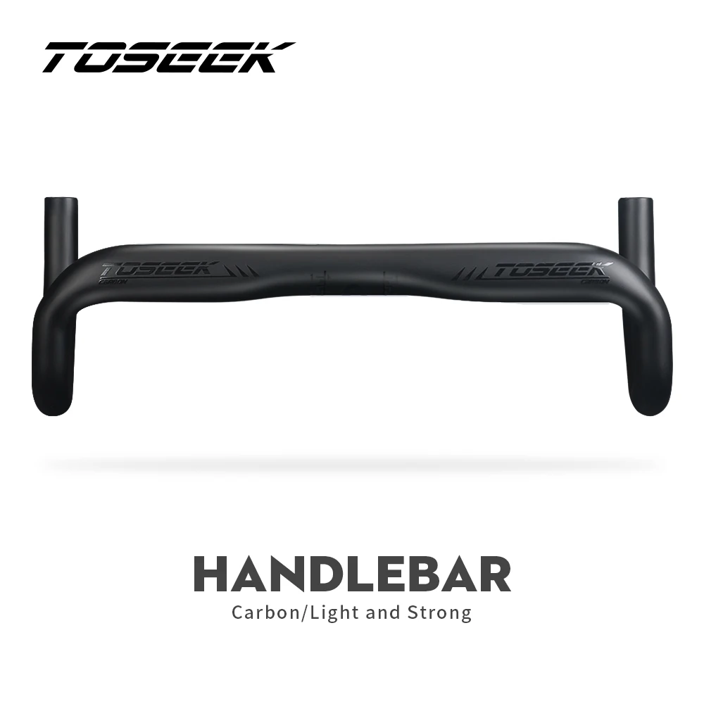 TOSEEK-Carbon Bicycle Handlebar External Routing Ultra-light Black Matte Bicycle Parts, 31.8mm, 380mm, 400mm, 420mm, 440mm, New
TOSEEK-Carbon Bicycle Handlebar External Routing Ultra-light Black Matte Bicycle Parts, 31.8mm, 380mm, 400mm, 420mm, 440mm, New
