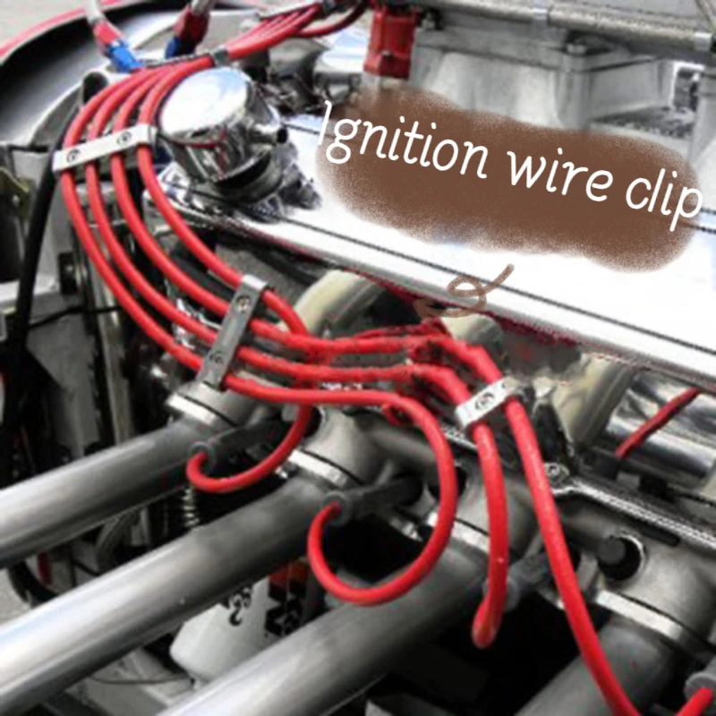 Automotive Ignition Wire Wire Clip Clip Divider Spark Plug Wire Divider Fixed Set of Points 4 Holes
Automotive Ignition Wire Wire Clip Clip Divider Spark Plug Wire Divider Fixed Set of Points 4 Holes