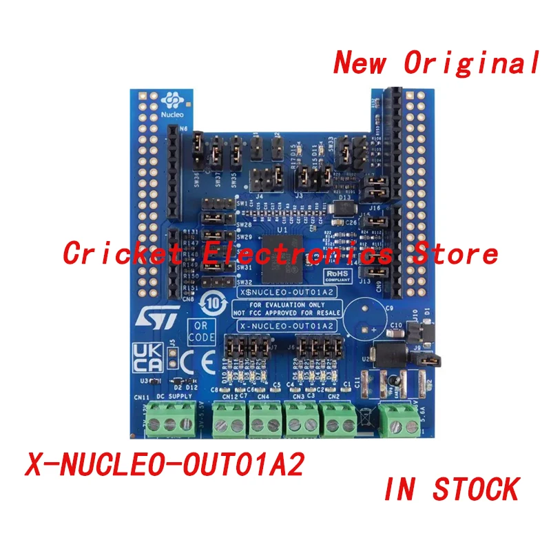X-NUCLEO-OUT01A2 промышленная плата расширения с цифровым выходом, основанная на ISO8200BQ для нуклео STM32
X-NUCLEO-OUT01A2 промышленная плата расширения с цифровым выходом, основанная на ISO8200BQ для нуклео STM32