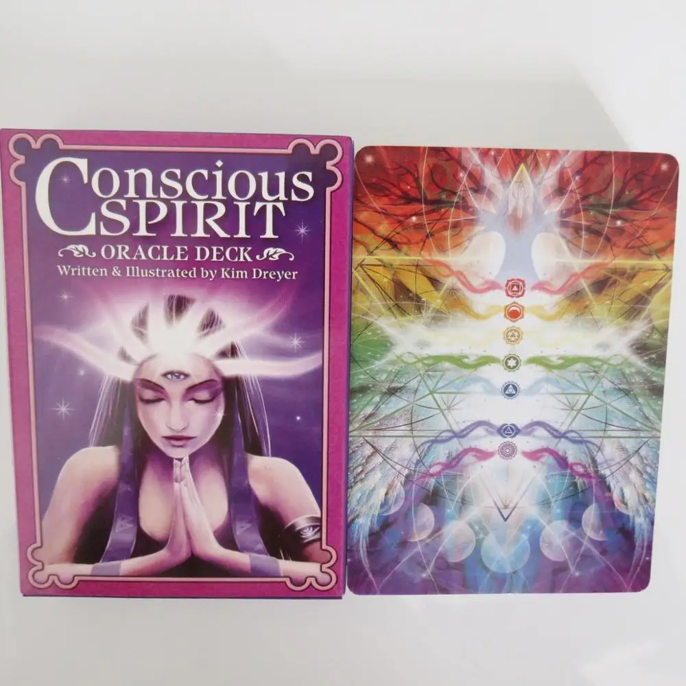 

new Tarot deck oracles cards mysterious divination conscious spirit oracles deck for women girls cards game board game