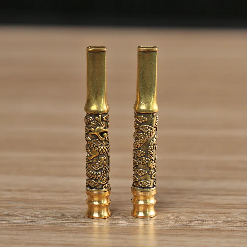 Dual use Metal Carving dragons Tobacco Filter Reusable Reducing Tar Cigarette tube Microfilter Creative Smoking Holders Men Gift
Dual use Metal Carving dragons Tobacco Filter Reusable Reducing Tar Cigarette tube Microfilter Creative Smoking Holders Men Gift