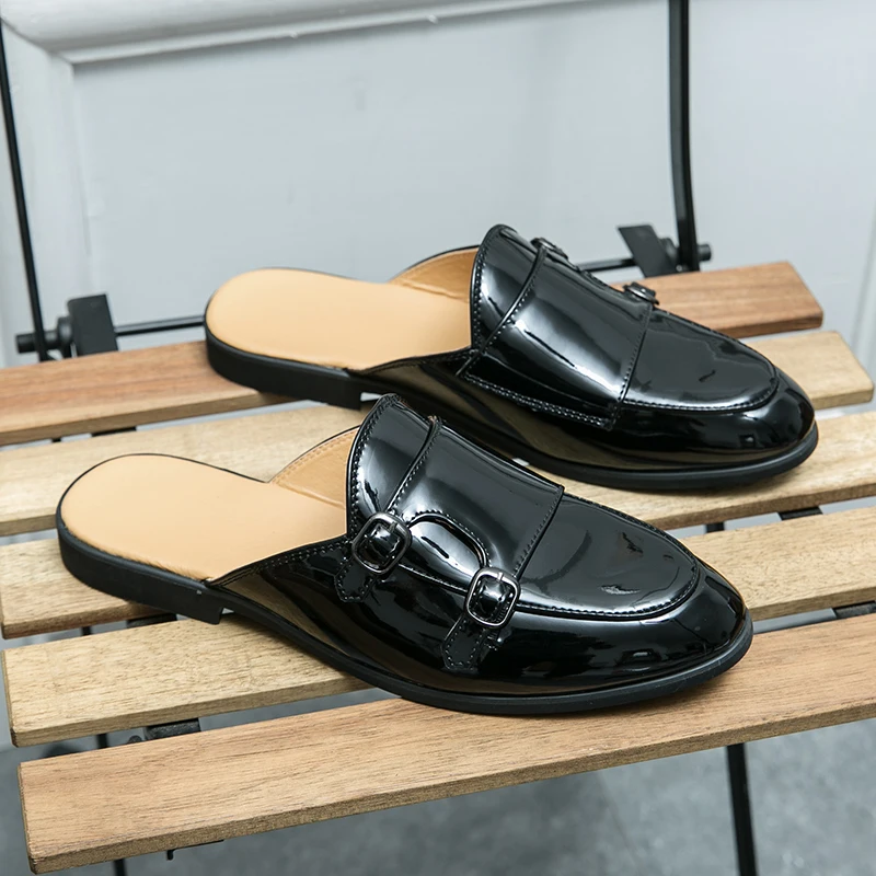 Summer Slip-On Half Shoes Men Breathable Flats Lightweight Muller Shoes Man Casual Slippers Comfy Footwear Lazy Shoes Monk Shoes
Summer Slip-On Half Shoes Men Breathable Flats Lightweight Muller Shoes Man Casual Slippers Comfy Footwear Lazy Shoes Monk Shoes