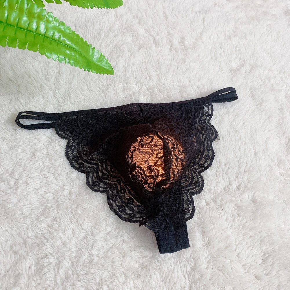 Sexy Men Lace Sheer Pouch G String Bikini Briefs Thongs Underwear Underpants Thongs Low Rise Transparent Briefs Lingerie
Sexy Men Lace Sheer Pouch G String Bikini Briefs Thongs Underwear Underpants Thongs Low Rise Transparent Briefs Lingerie