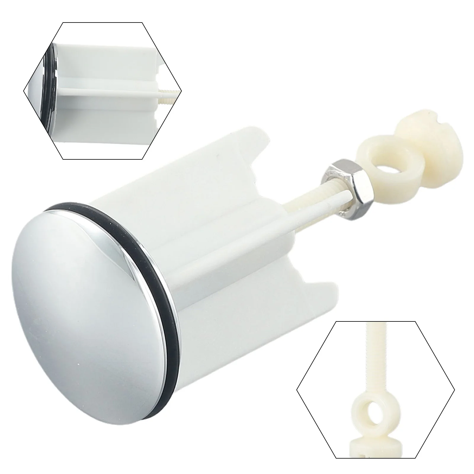 Universal Sink Plug 40mm Pop-Up Plug Replacement Drain-Plug Stopper Wash Basin Plug Universal Copper Cover Bathroom Fixture
Universal Sink Plug 40mm Pop-Up Plug Replacement Drain-Plug Stopper Wash Basin Plug Universal Copper Cover Bathroom Fixture