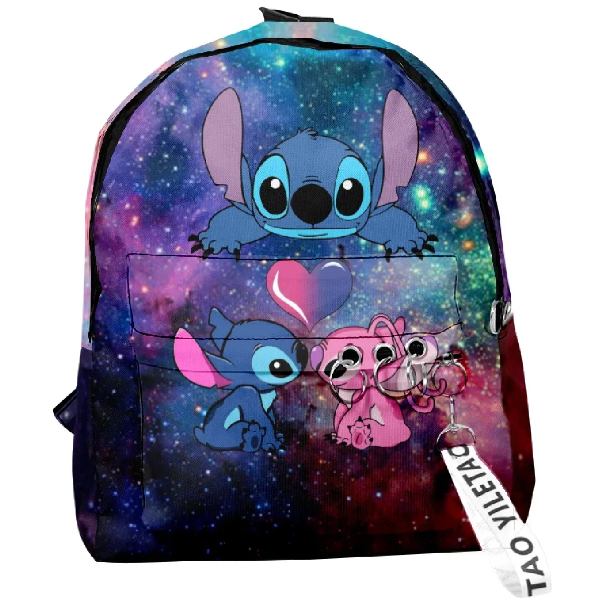 Mochila Disney 3D New Casual Stitch Backpack Backpack Student School Bag College Oxford Cloth Sports Backpack Zipper
Mochila Disney 3D New Casual Stitch Backpack Backpack Student School Bag College Oxford Cloth Sports Backpack Zipper