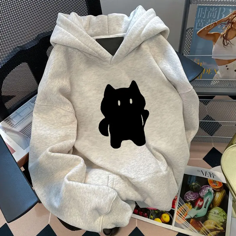 Korean style lazy style hooded sweatshirt for men and women in autumn and winter loose oversize simple versatile couple coat y2k
Korean style lazy style hooded sweatshirt for men and women in autumn and winter loose oversize simple versatile couple coat y2k