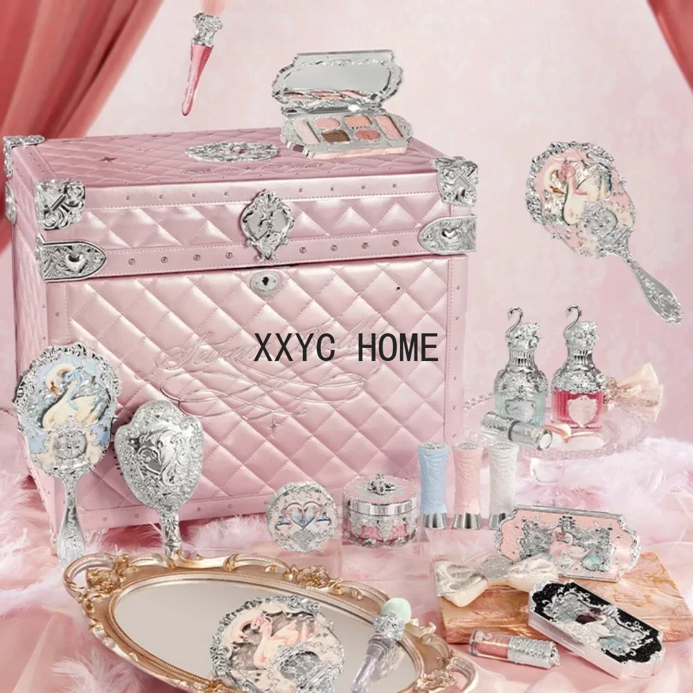 Полный набор для макияжа Allin с изображением лебедя из цветов знает, большая подарочная коробка
Полный набор для макияжа Allin с изображением лебедя из цветов знает, большая подарочная коробка